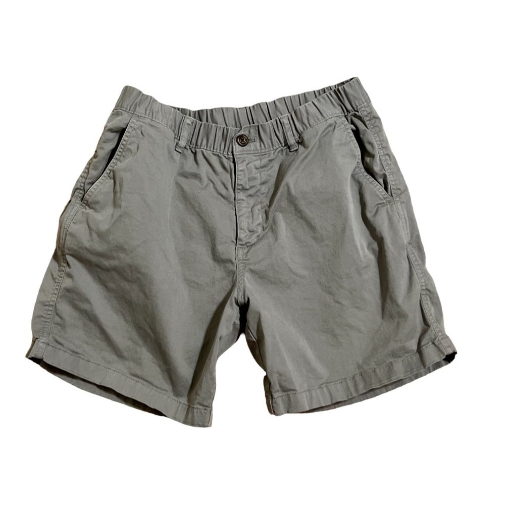 Bearbotton Gray Mens Shorts Large 7" Button Zipper (30" Waist)